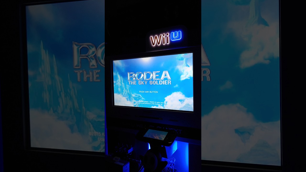 Rodea The Sky Soldier Wii #nintendo #wii #rpg #2026shorts #kiosk #wiiu #rodea #sky #retrogaming