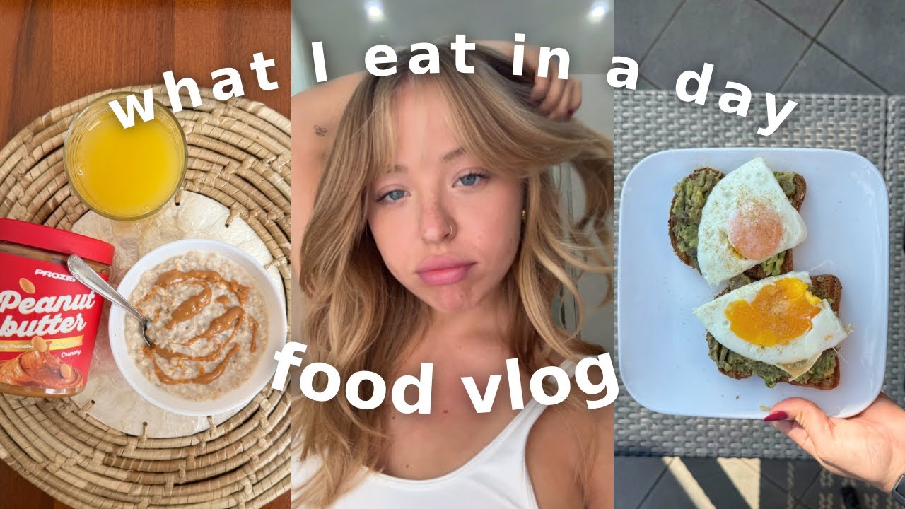 WHAT I EAT IN A DAY : da futura dietista e atleta + ricette sane