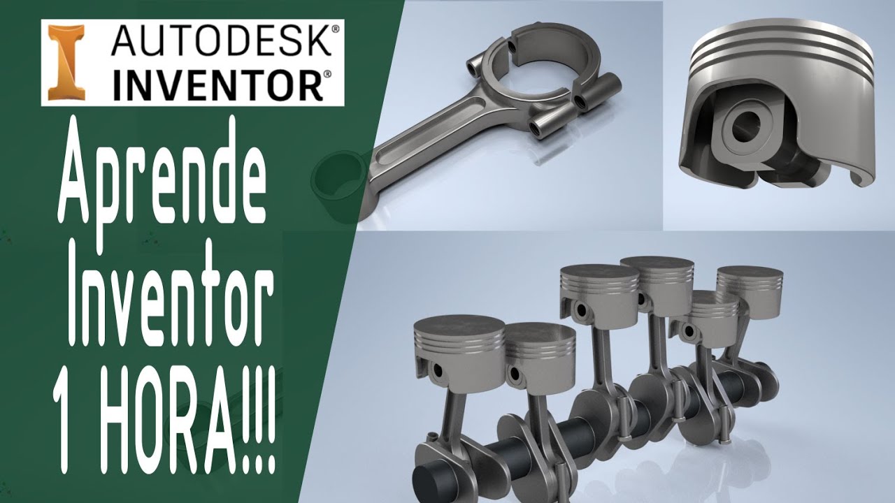 APRENDE INVENTOR EN 1 HORA!!! ✅✅✅ Diseño, Ensamble y Animación. LEARN INVENTOR IN 1 HOUR!!!🔧🔩