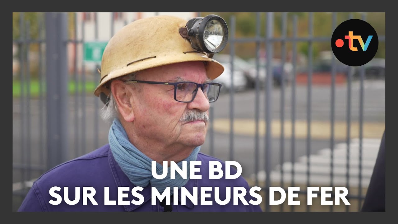 Une BD sur les mineurs et la mine de fer de Jarny