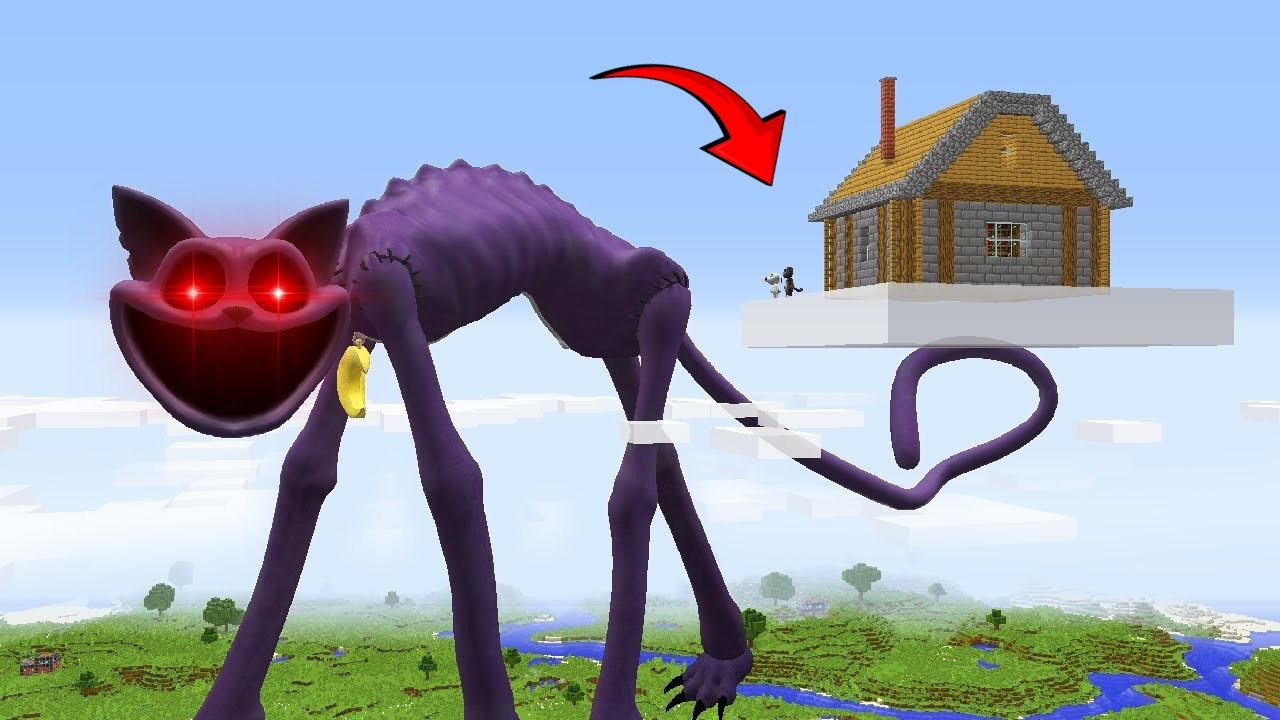 i Found Scary CATNAP 😱 in Minecraft Part 7 | Minecraft Lunar Moon |