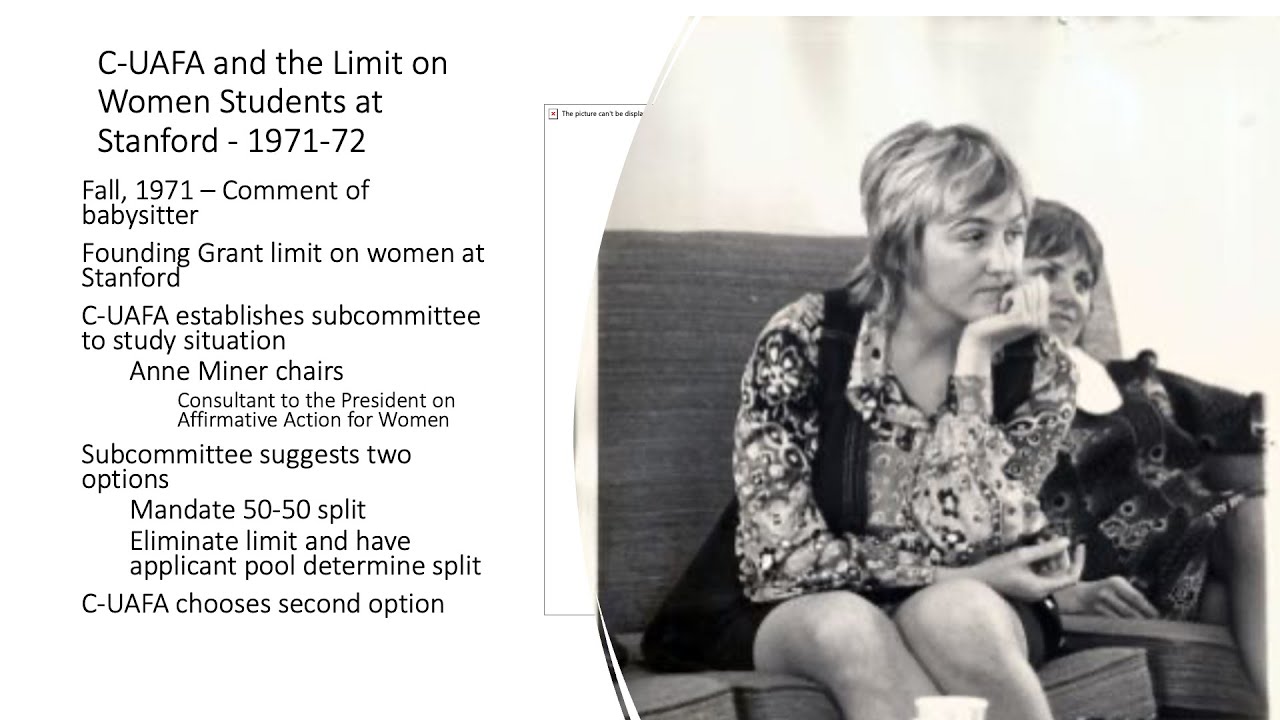 Stanford Student and Faculty Diversification in the 1970s