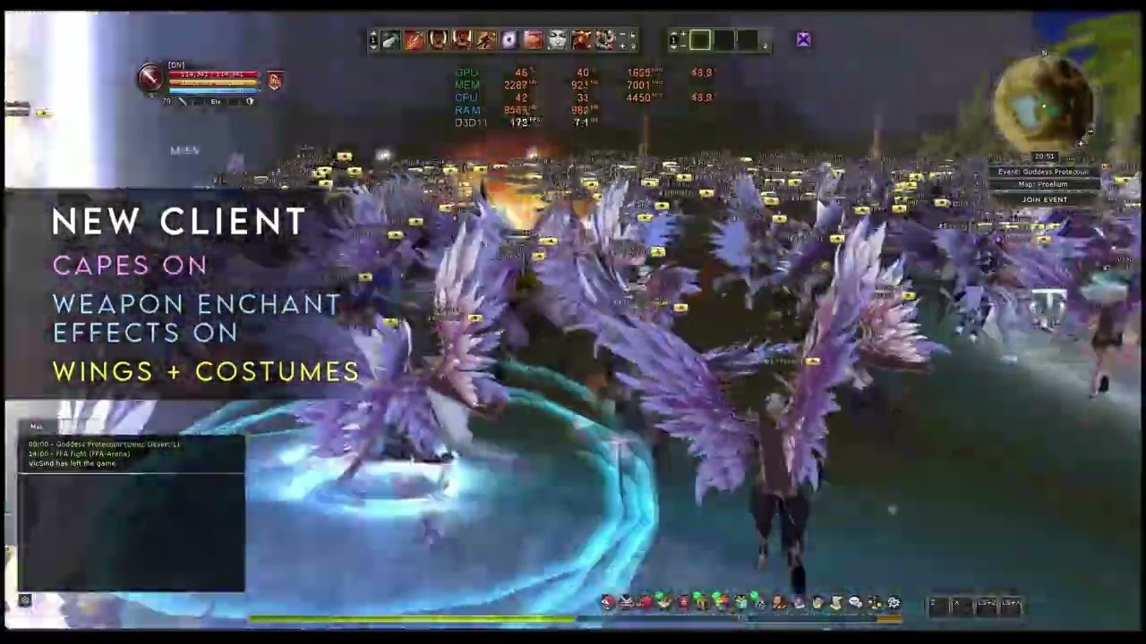 Shaiya TOES optymalisation FPS Performance test