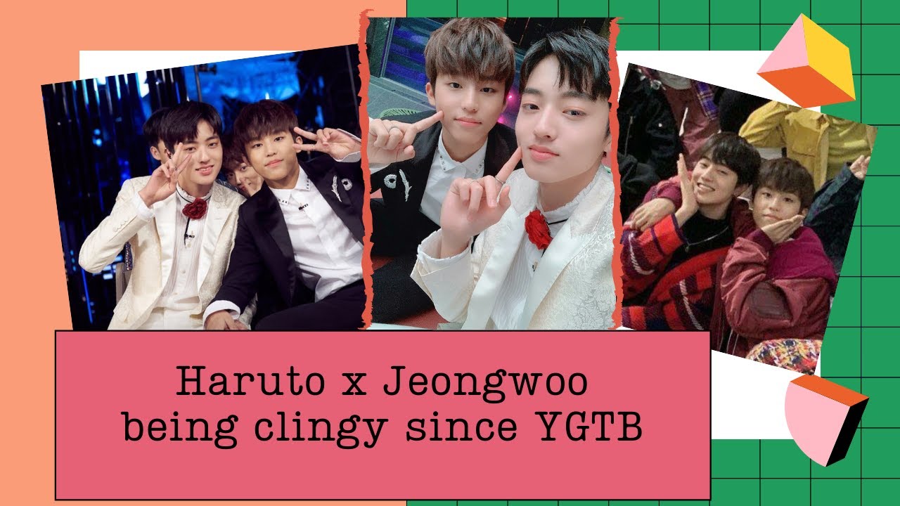 Hajeongwoo being clingy since YGTB