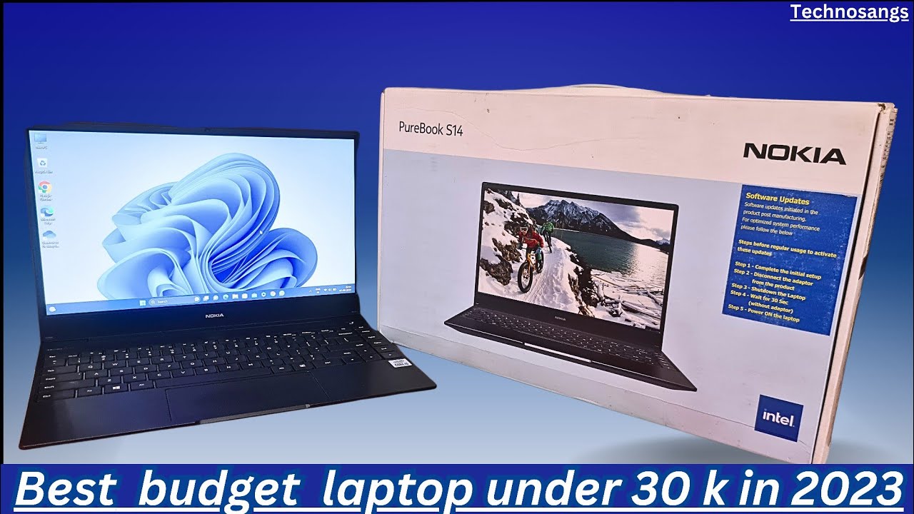 Nokia Purebook S14 10 th Gen Intel Core i5 review in Hindi||Laptop under 35000||TechnoSangs