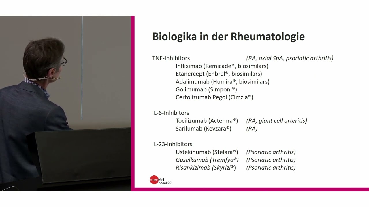 medArt2022 Freitag 06 Immuntherapien in der Rheumatologie - D Kyburz