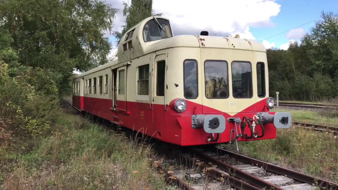 Autorail X 3837 Picasso Sept 2017