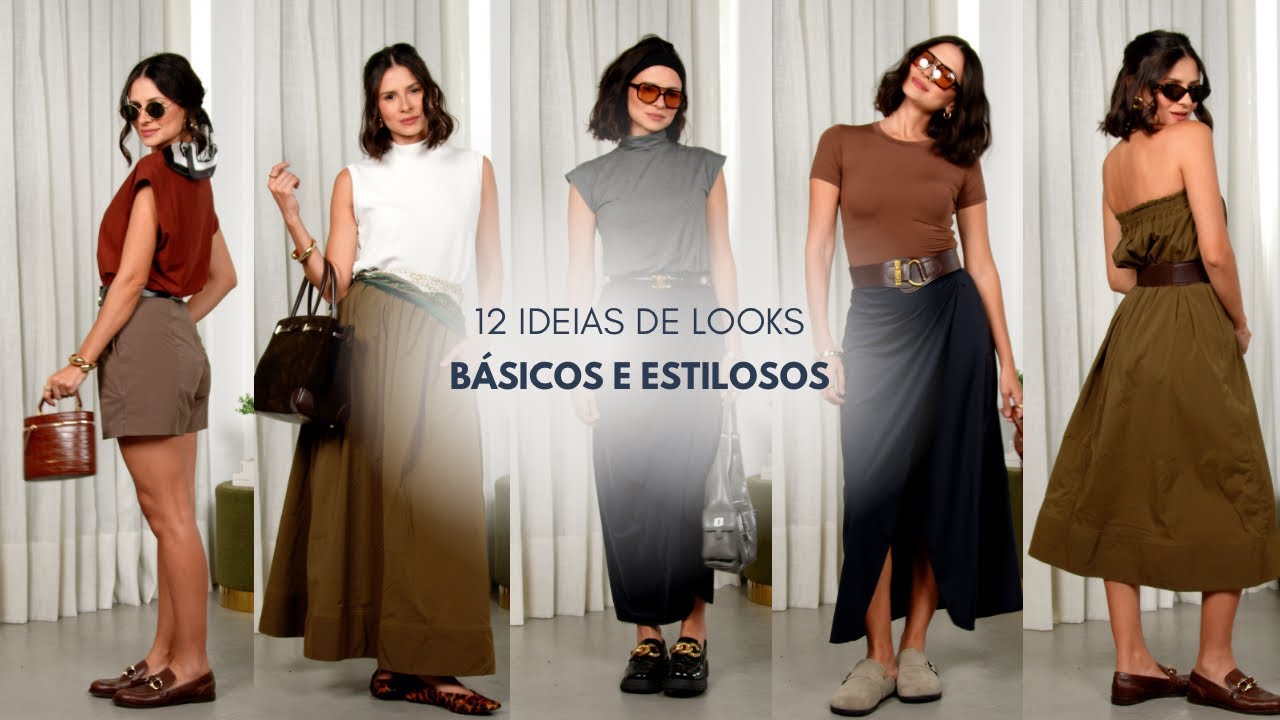 Como Multiplicar Seus Looks Com Peças Simples e Acessórios Certos I Viih Rocha