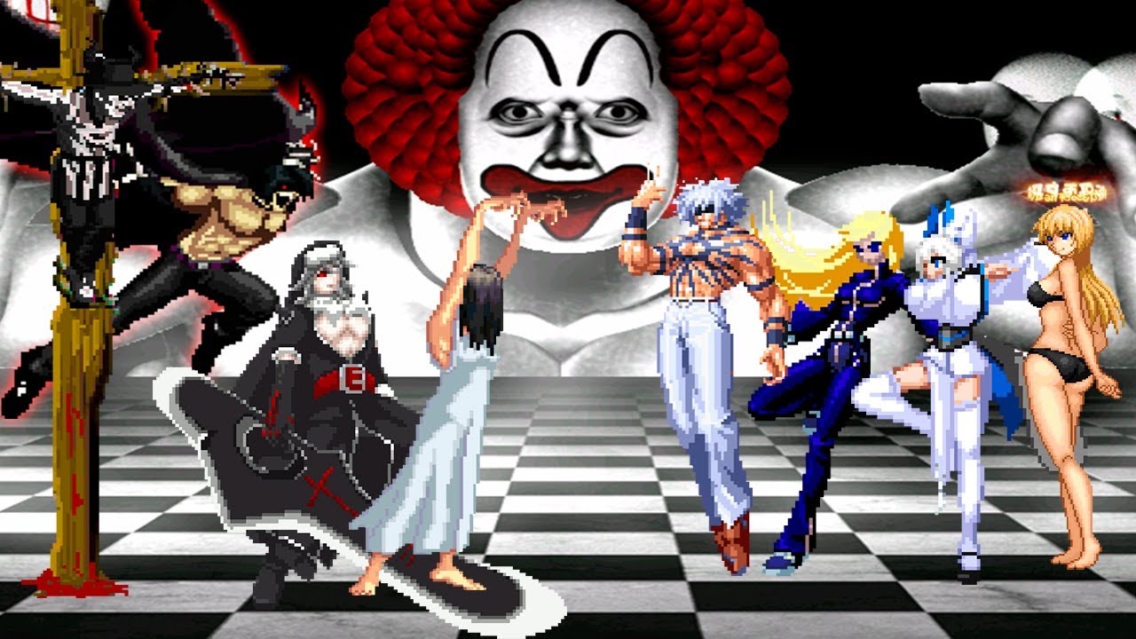 [KOF Mugen] Satanic Team VS Holy Team!