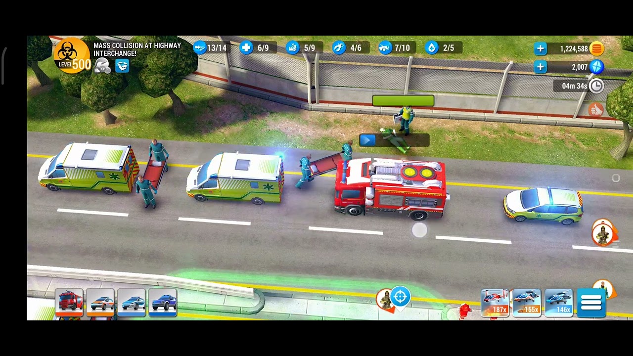 Mass Collision at a Highway Interchange