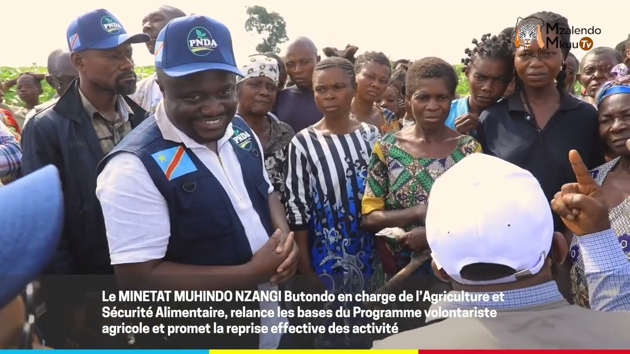 A Lubondai, MUHINDO NZANGI relance les bases du PVA et promet la reprise effective des activités