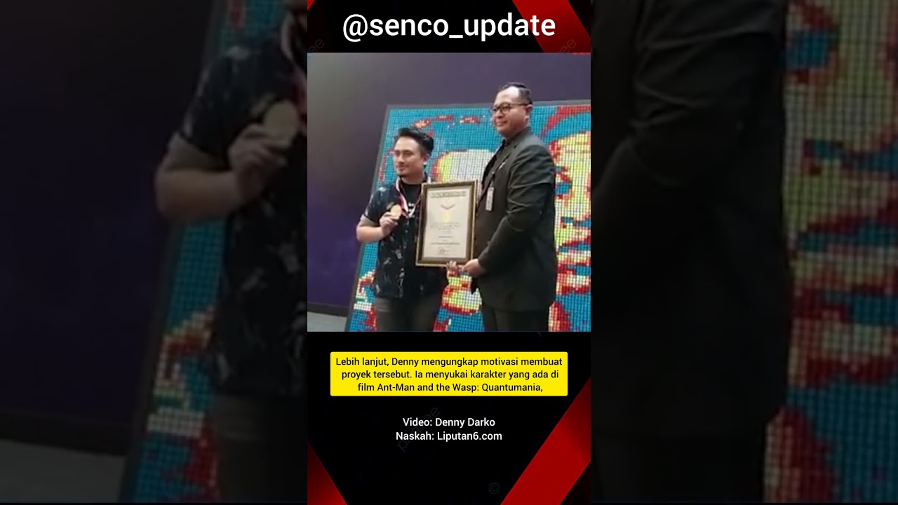 Denny Darko raih rekor MURI #shortvideo #viralvideo #dennydarko