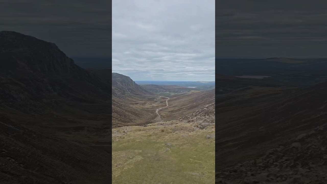 From Meelmore Lodge to hares gap #hiking #wildcampingireland #mournemountains