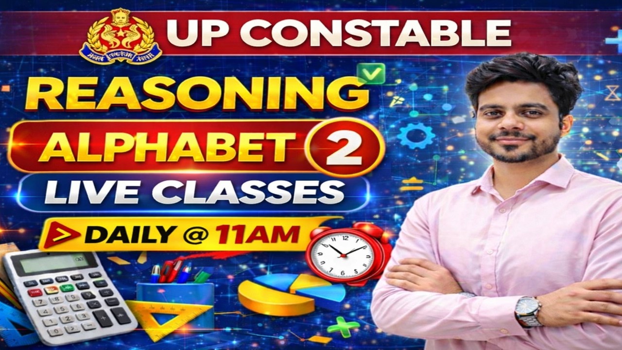 UP Constable Reasoning – Alphabet 2 (वर्णमाला भाग 2) | Growthus Classes