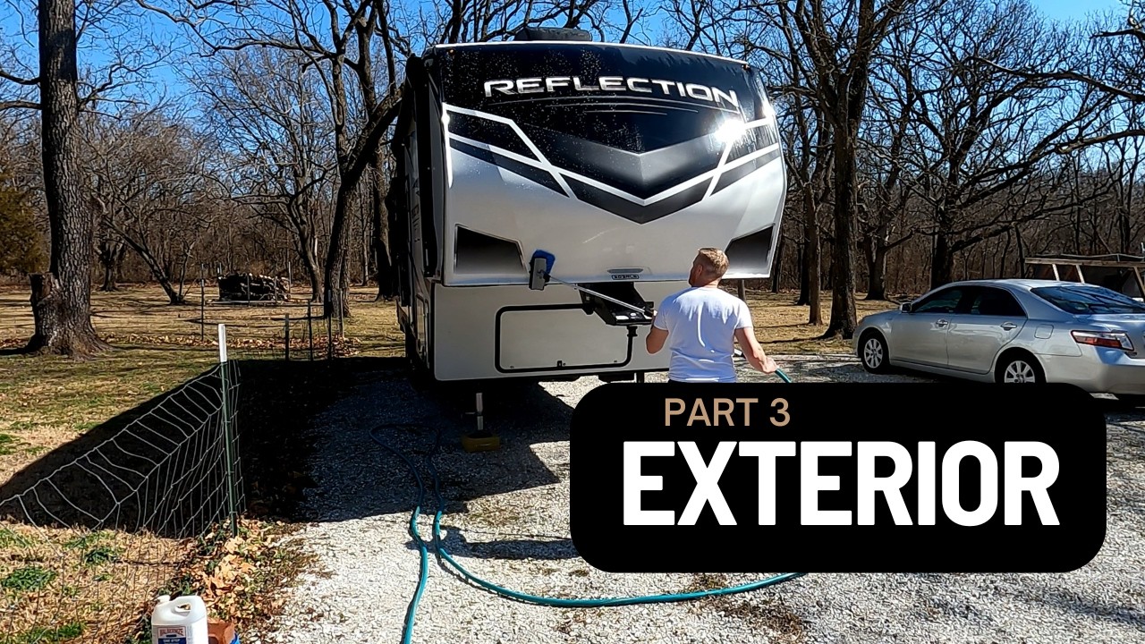 RV Spring Prep Part 3: Exterior | Wash Roof & Walls + Check Sealant