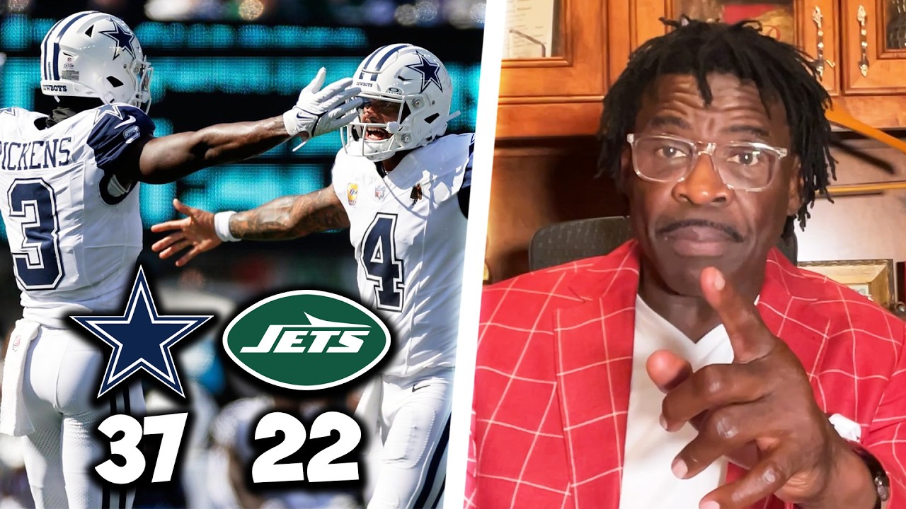 Первая реакция Майкла Ирвина на победу «Ковбоев» над «Джетс»