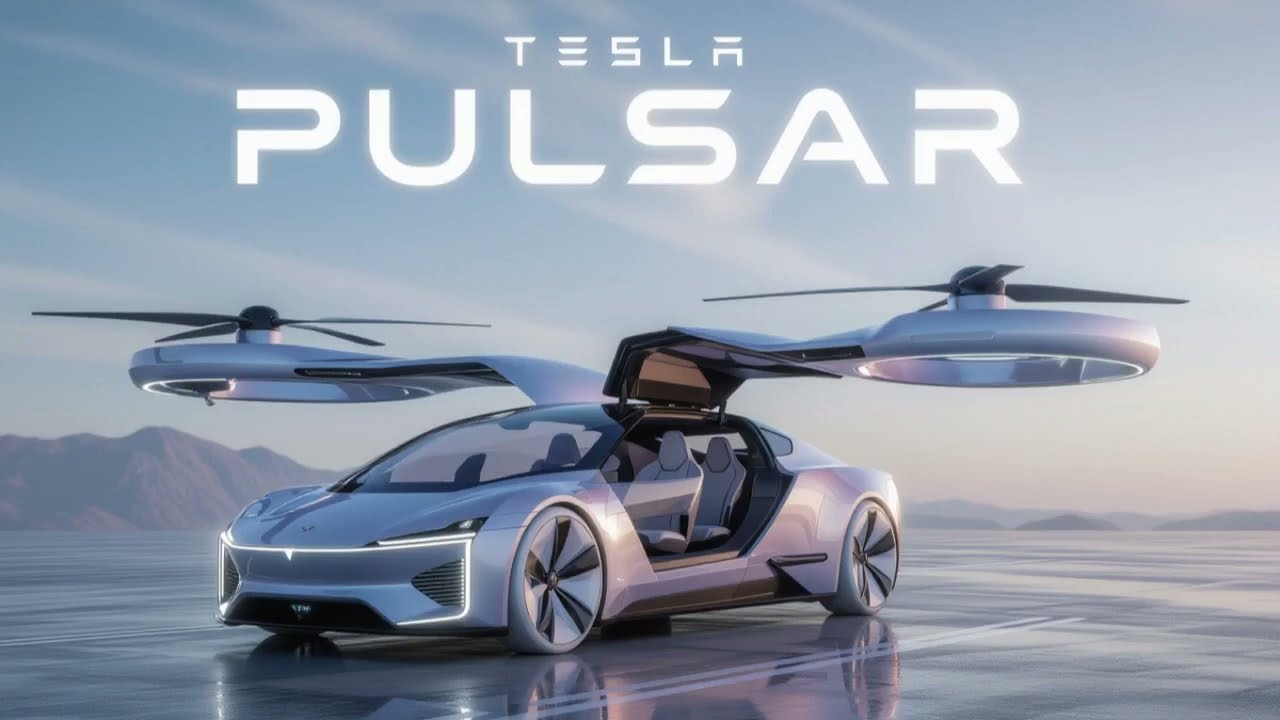 Tesla Pulsar : The dawn of electrified vertical flight.
