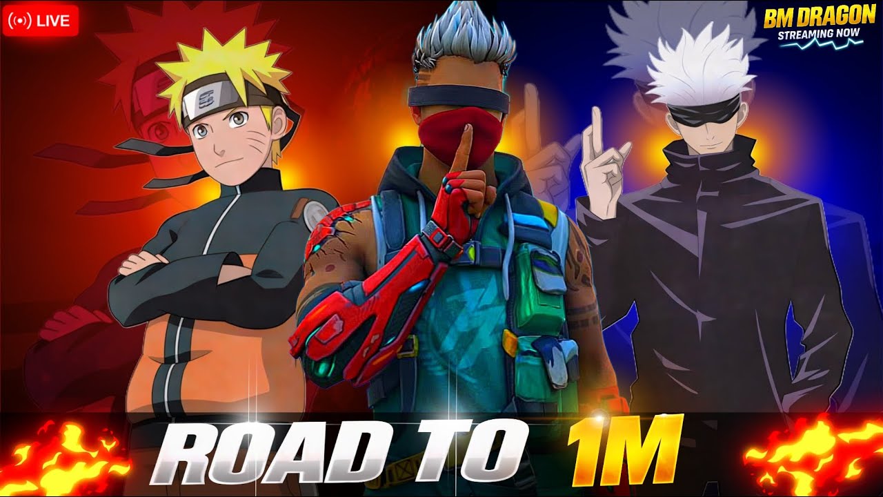 free fire😱special 1M subscriber🔥