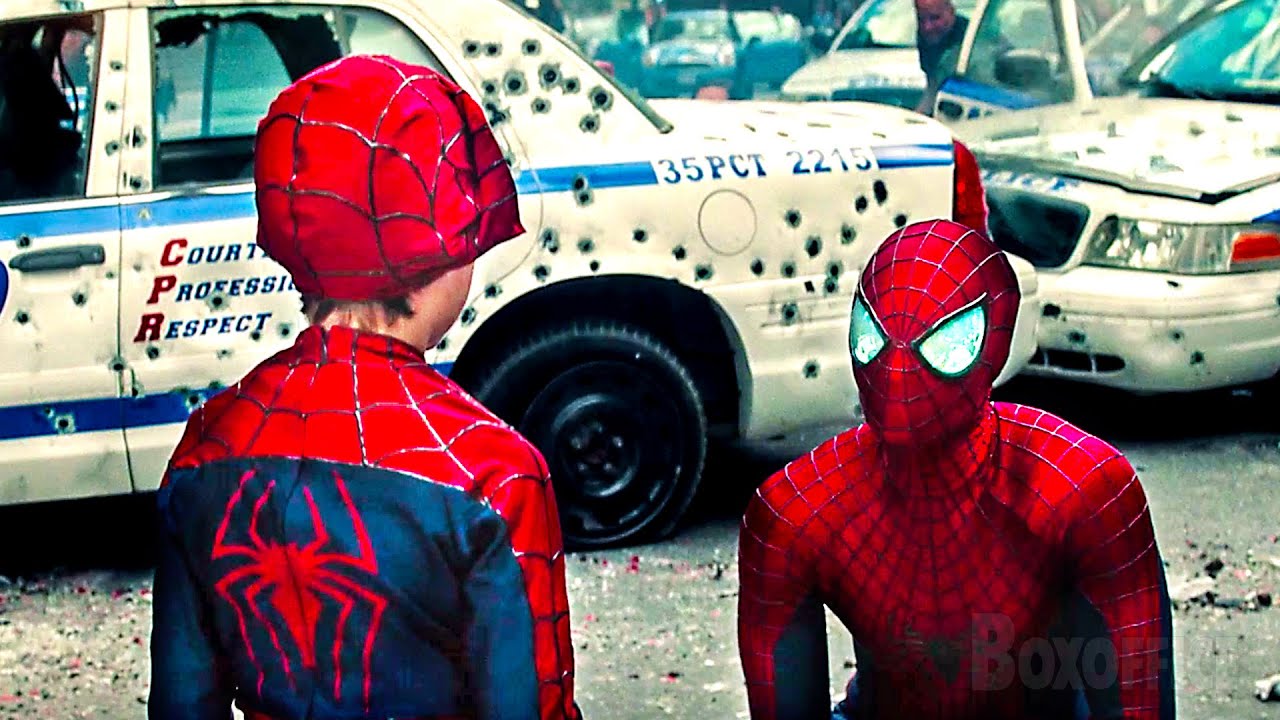 Spider-Man VS Rhino | Scena finale | The Amazing Spider-Man 2 | Clip in Italiano