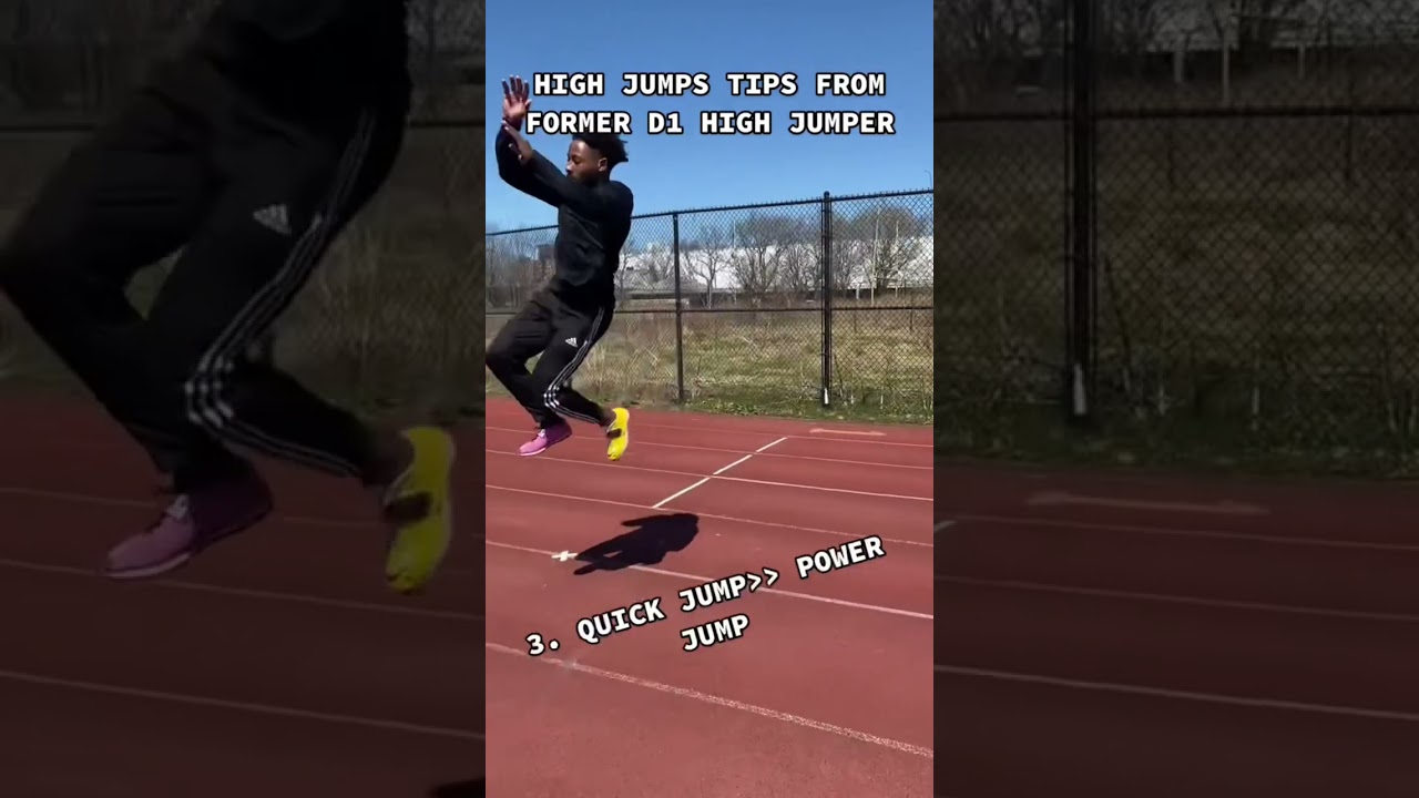 HIGH JUMP TIPS FROM D1 HIGH JUMPER!