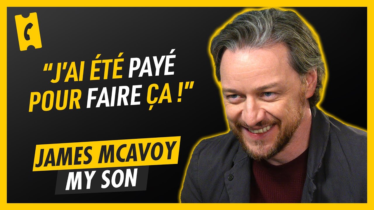 Il a improvisé sur tout un tournage, James McAvoy nous raconte comment il a travaillé sans scénario