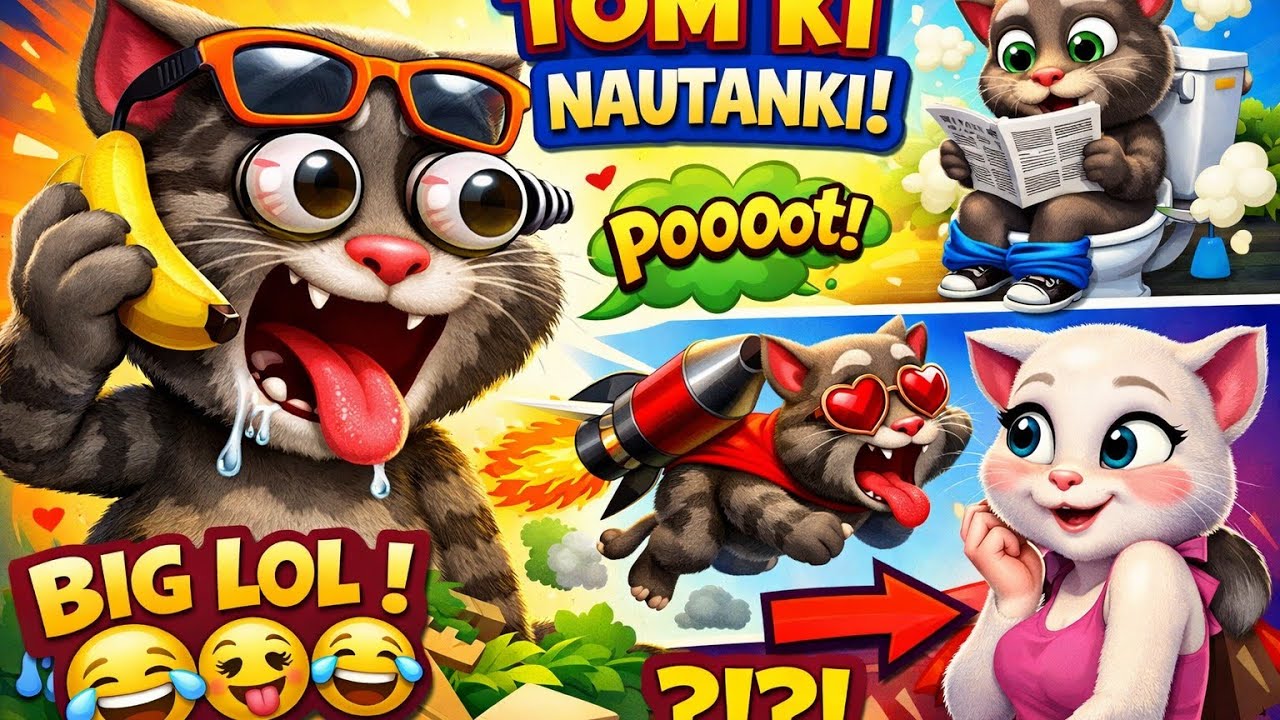 Talking tom Live 🔴 High Score Challenge | Hindi