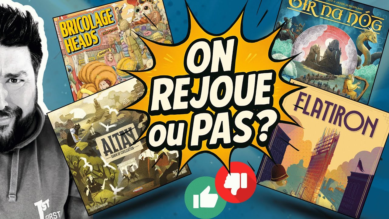 FLATIRON, ALTAY, BRICOLAGE HEADS... - On Rejoue Ou Pas 3#08