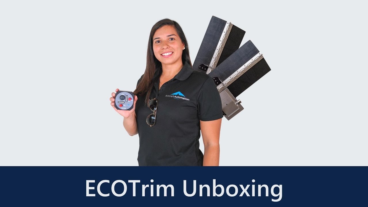 Aircraft Automation ECOTrim System Unboxing