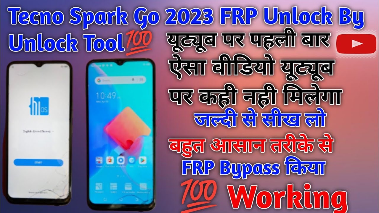 Tecno Spark Go 2023 FRP Unlock By Unlock Tool | Unlock Tool Se Bypass | @Asiatelecom_IndiaNo1