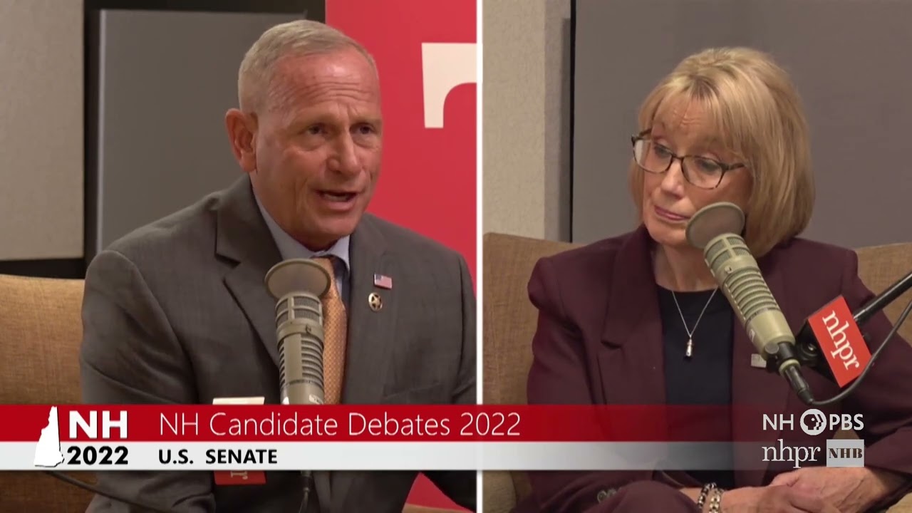 2022 Senate debate at NHPR: Maggie Hassan, Don Bolduc