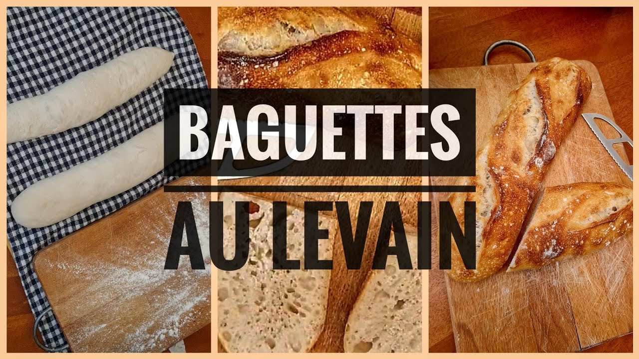 BAGUETTE FRANCAISE au LEVAIN - Parce qu'on ne connait que ça en France