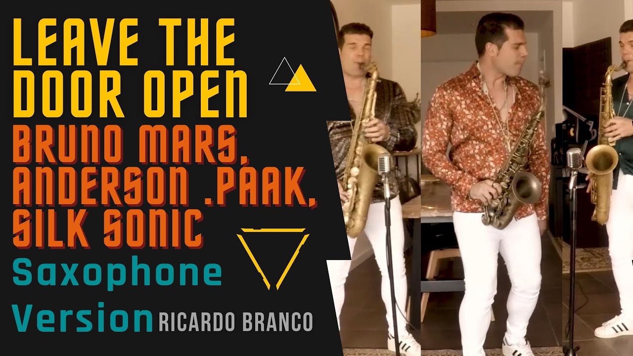Bruno Mars, Anderson Paak, Silk Sonic - Leave The Door Open - Saxophone Cover [feat. Ricardo Branco]