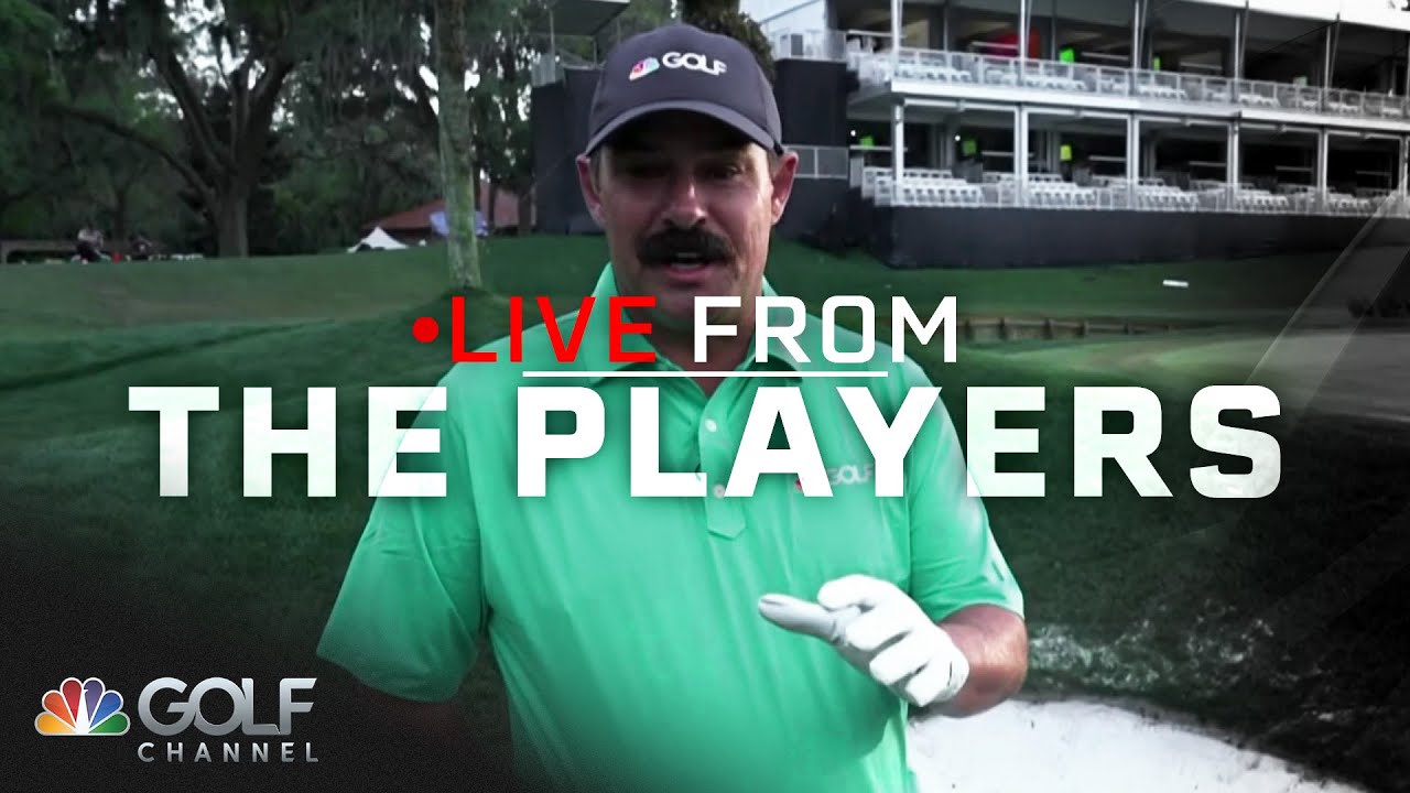 Johnson Wagner recreates Scottie Scheffler's sand shot on 16 | Live From the Players | Golf Channel