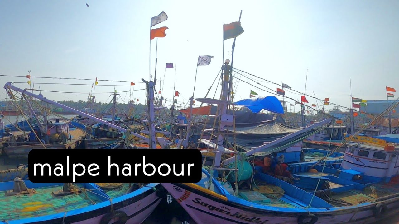malpe harbour, udupi.