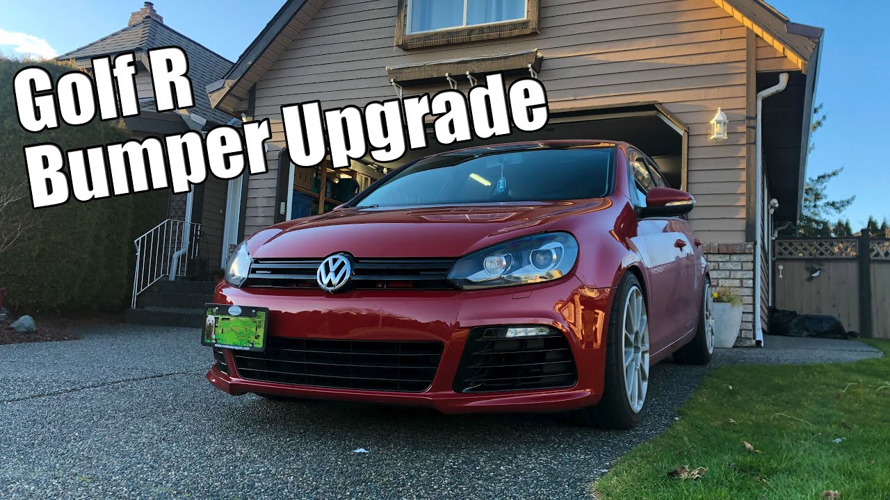 Переделка бампера Golf R — Big Turbo Mk6 TDI!