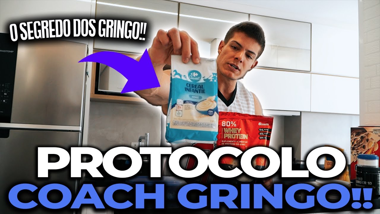 TENENTE REVELA SUA DIETA PARA GANHO DE MASSA - PROTOCOLO GRINGO
