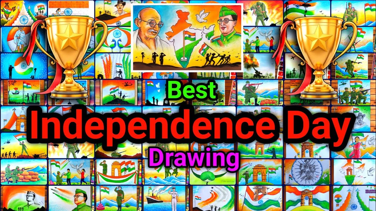 best drawing for independence day poster competition