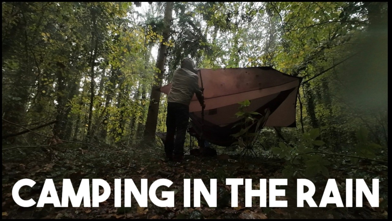 Wet Wild Camping U.K | Повреждение брезента и мокрый гамак