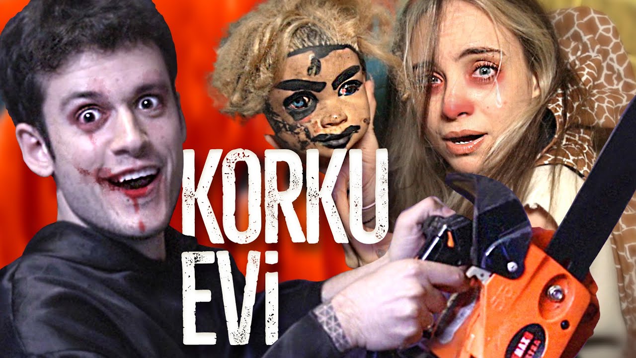 TİKTOKÇULARI KORKU EVİNDE KORKUTTUK! ft. @muratabigf