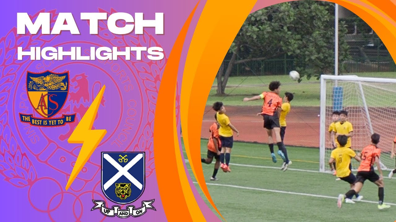 HIGHLIGHTS | NSG 'A' Div | Anglo-Chinese School (Independent) vs St Andrew's JC | 08Apr25