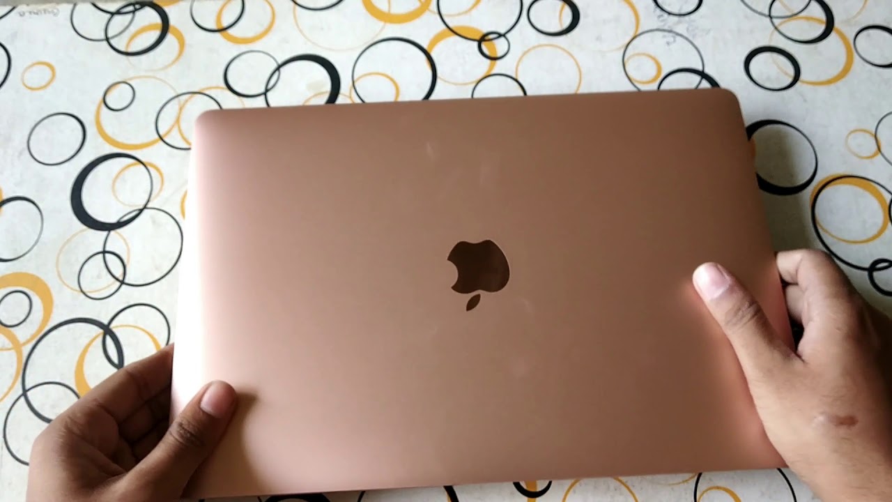 Unboxing and review of macbook air 2018 Rose Gold | Hindi-iamarsingh
