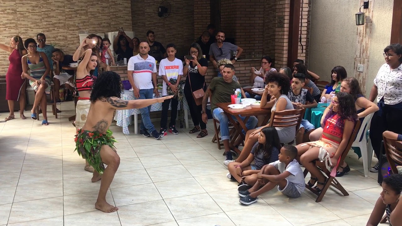 Apresentação Mauí e Moana -Aniversário de 10 anos Manuela
