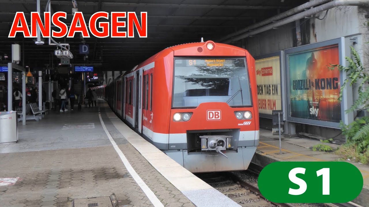 [S-Bahn Hamburg] Ansagen der S1 (alt)