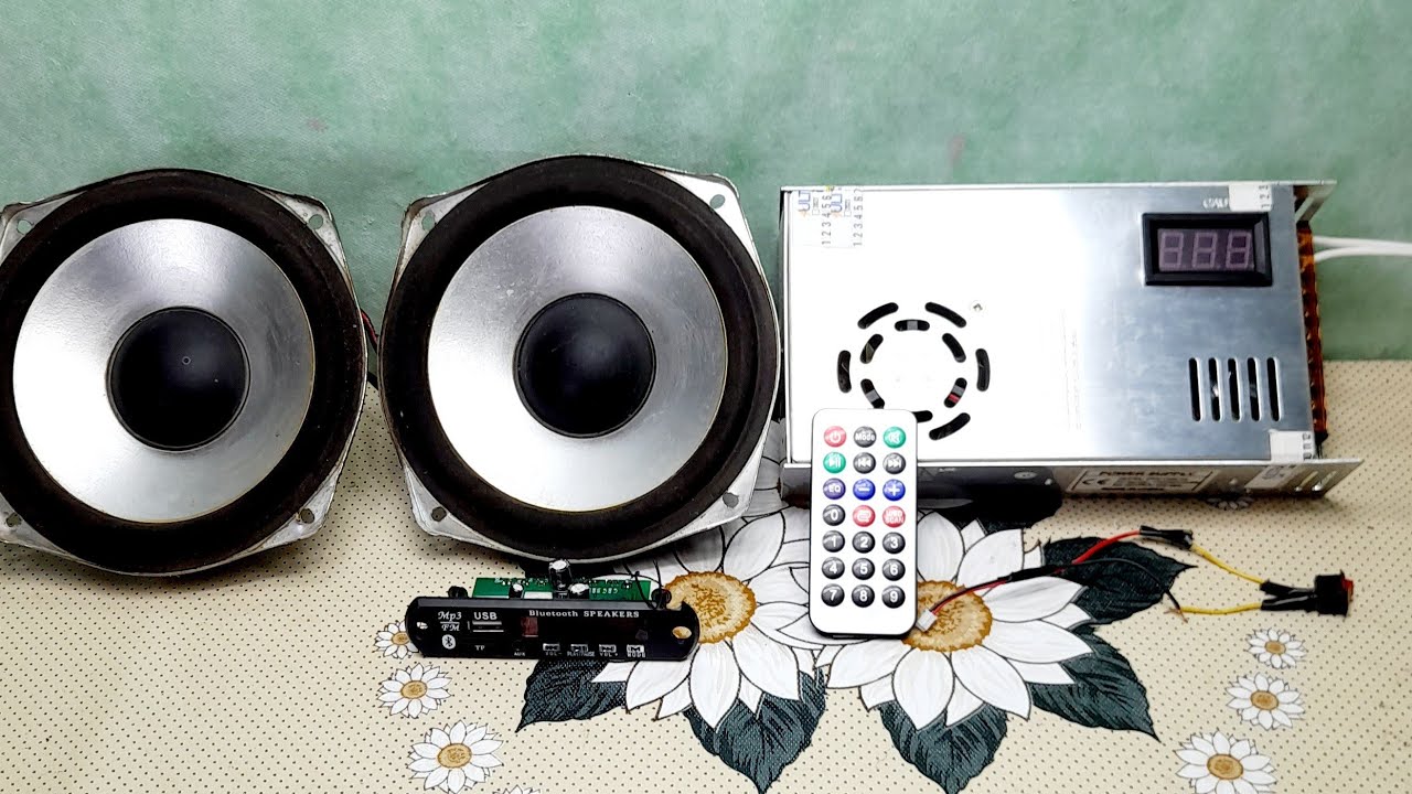 como ligar placa decodeficadora amplificada mp3 direto numa fonte chaveada de 13v  90 amperes