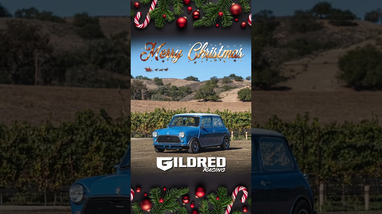 Merry Christmas and Happy Holidays from the Gildred Racing family! 🎄🎁