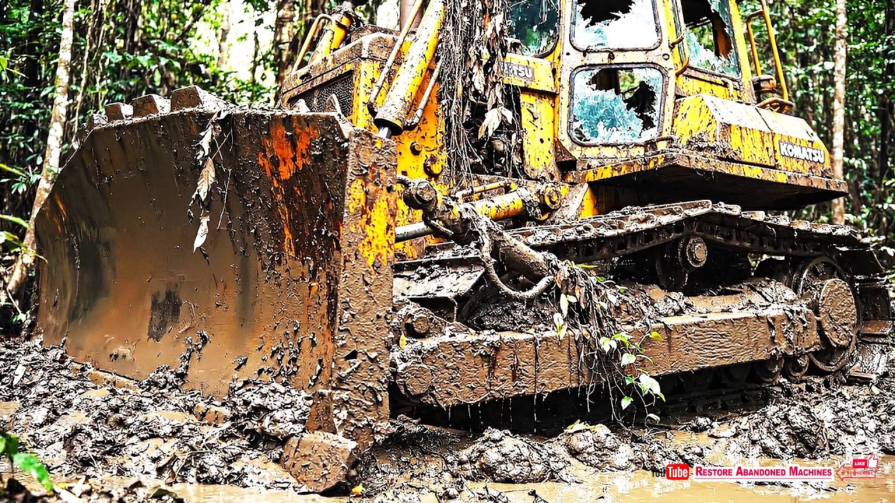 Full Restoration of an Abandoned Komatsu D575A Bulldozer | Bringing a Giant Back to Life!