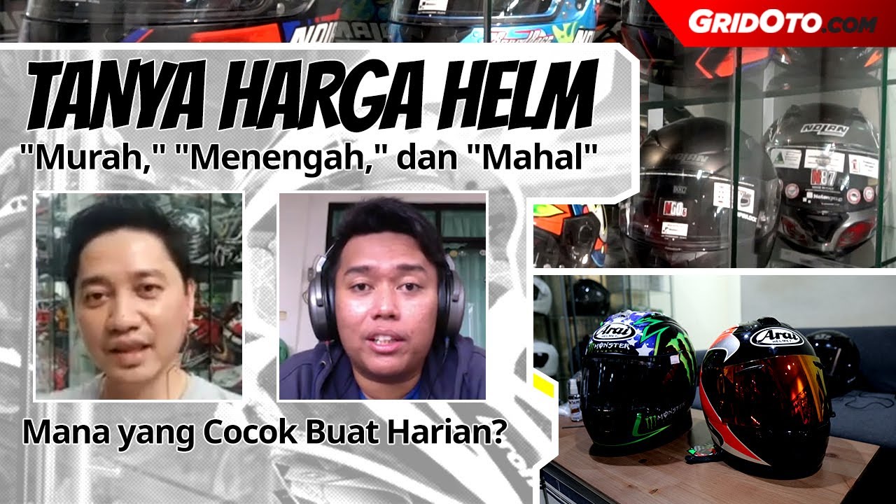 Tanya Juragan Helm: Beda Helm Rp 700 Ribu VS Rp 7 Juta Apa?, Bayar Lebih Mahal Dapat Apa?