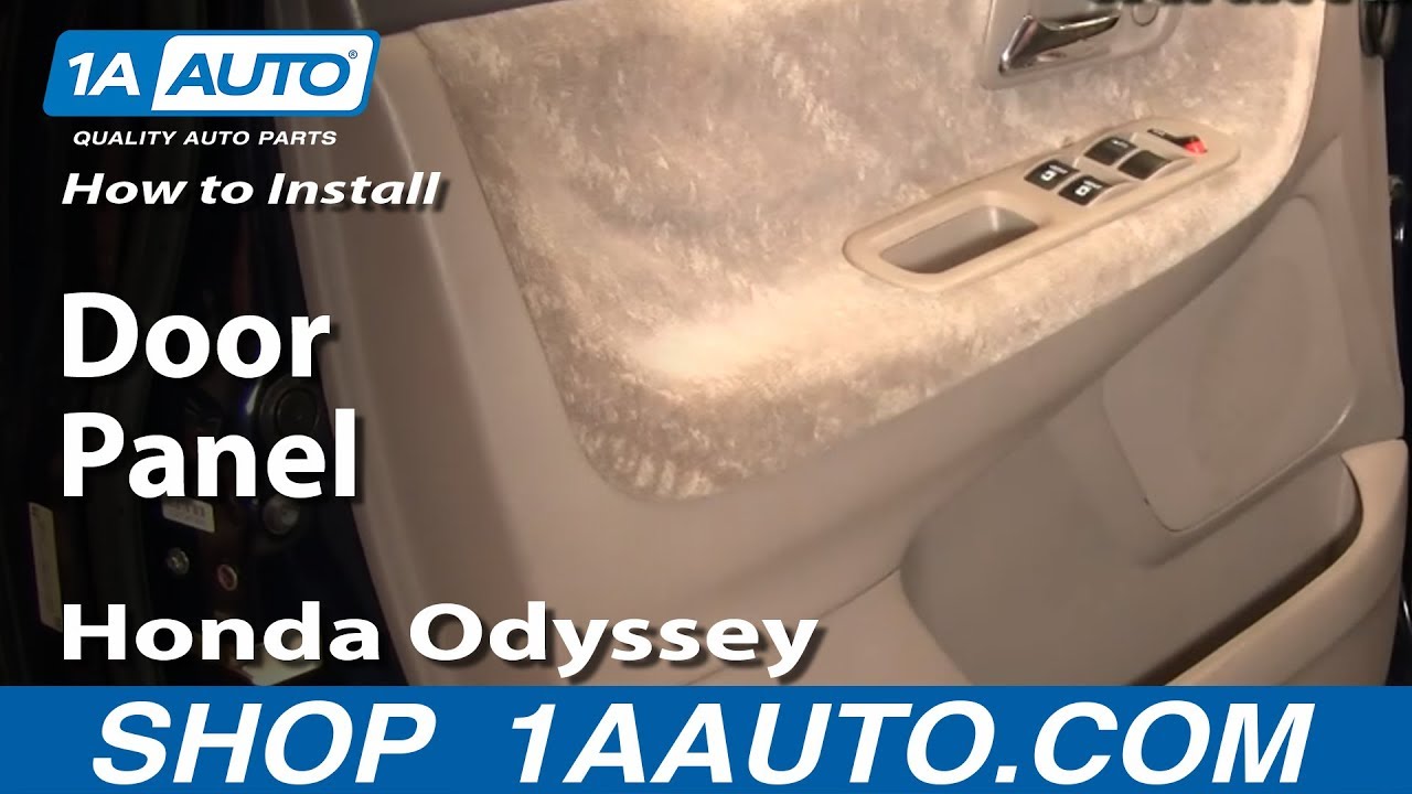 Как снять дверную панель Honda Odyssey 99-04