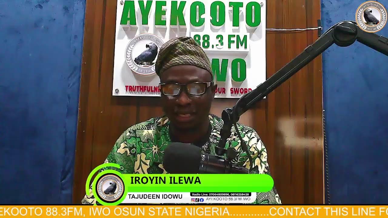 Ayekooto 88.3fm Live Stream
