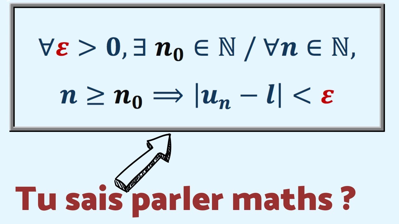 TU SAIS PARLER MATHS ? 🤓